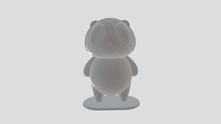Spider-panda 3D Model