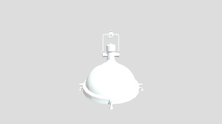 Industrial Lamp (2020) 3D Model