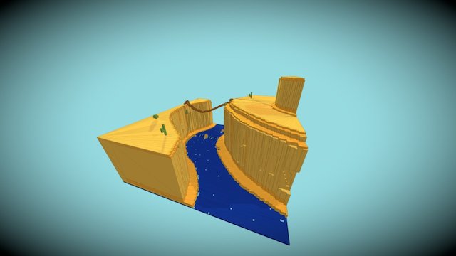 Cliff 3D Model
