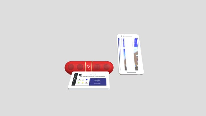 Cross Merchandising Display 3D Model