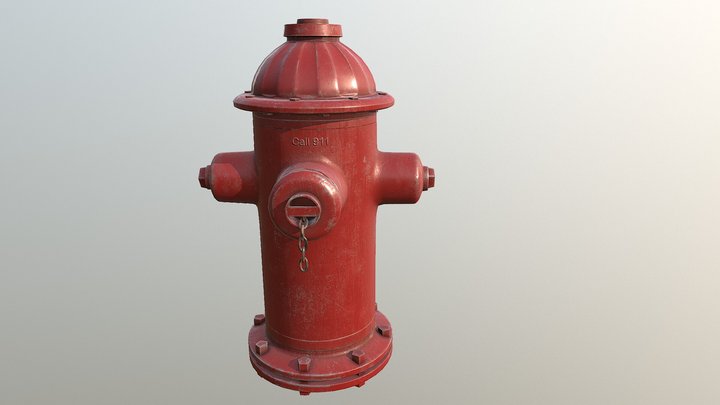 Hydrant (Rust. WIP) 3D Model