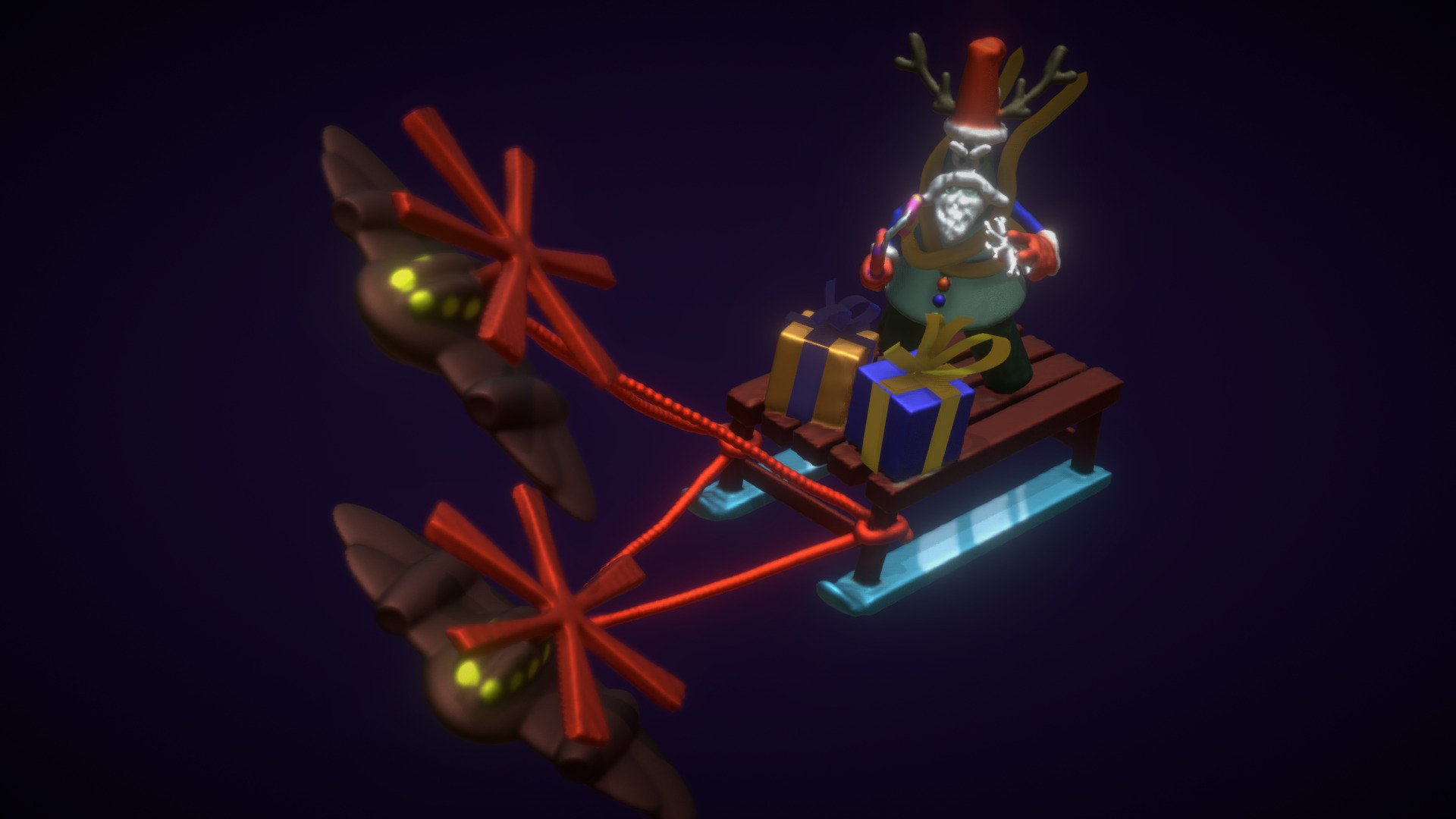Kimera Claus - #Cyborgholidays