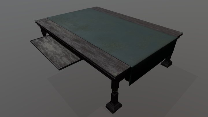 Table Set 3D Model