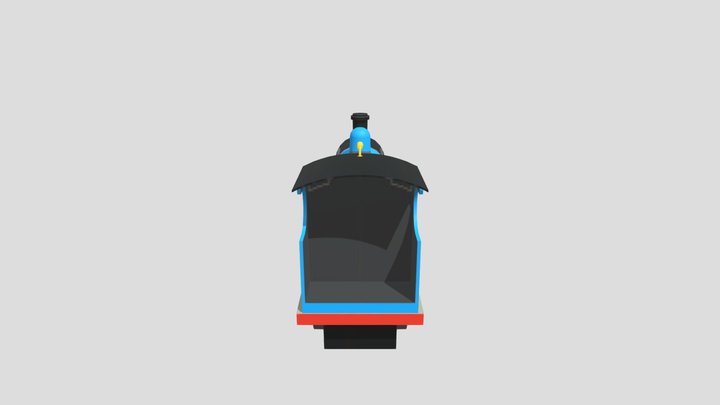 Edward The Blue Engine (FIXED) 3D Model