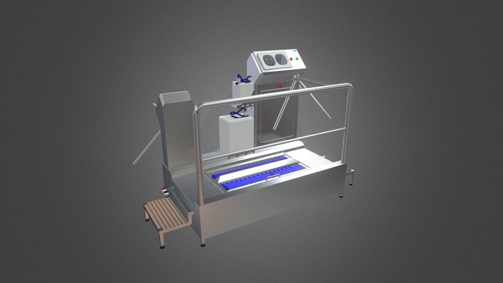 Станция гигиены GRENT-036 PL 3D Model