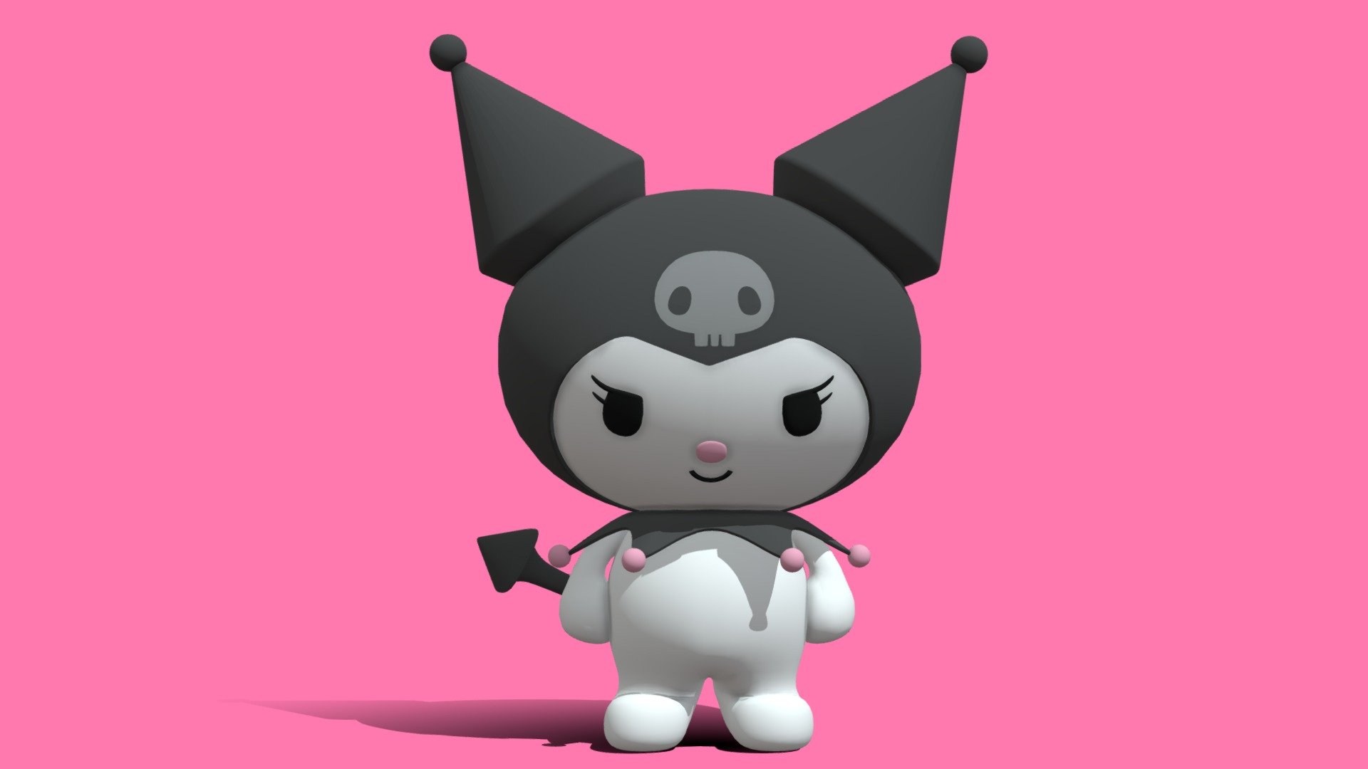 Sanrio Characters Notebook : 3D Best Friend Kuromi