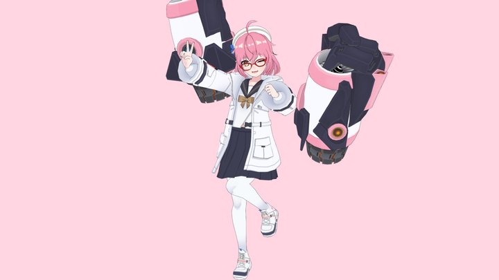 Original_Character_Anis 3D Model
