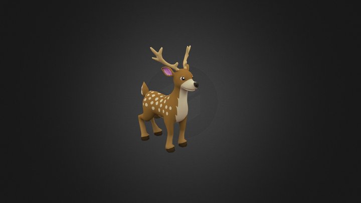 Little Deer 3D Model