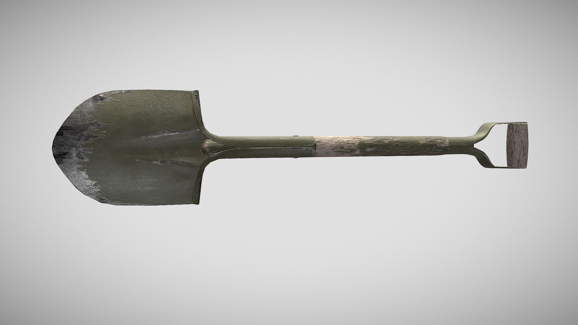 Old Military Shovel Download Free 3D model by Lokeig [b76e467