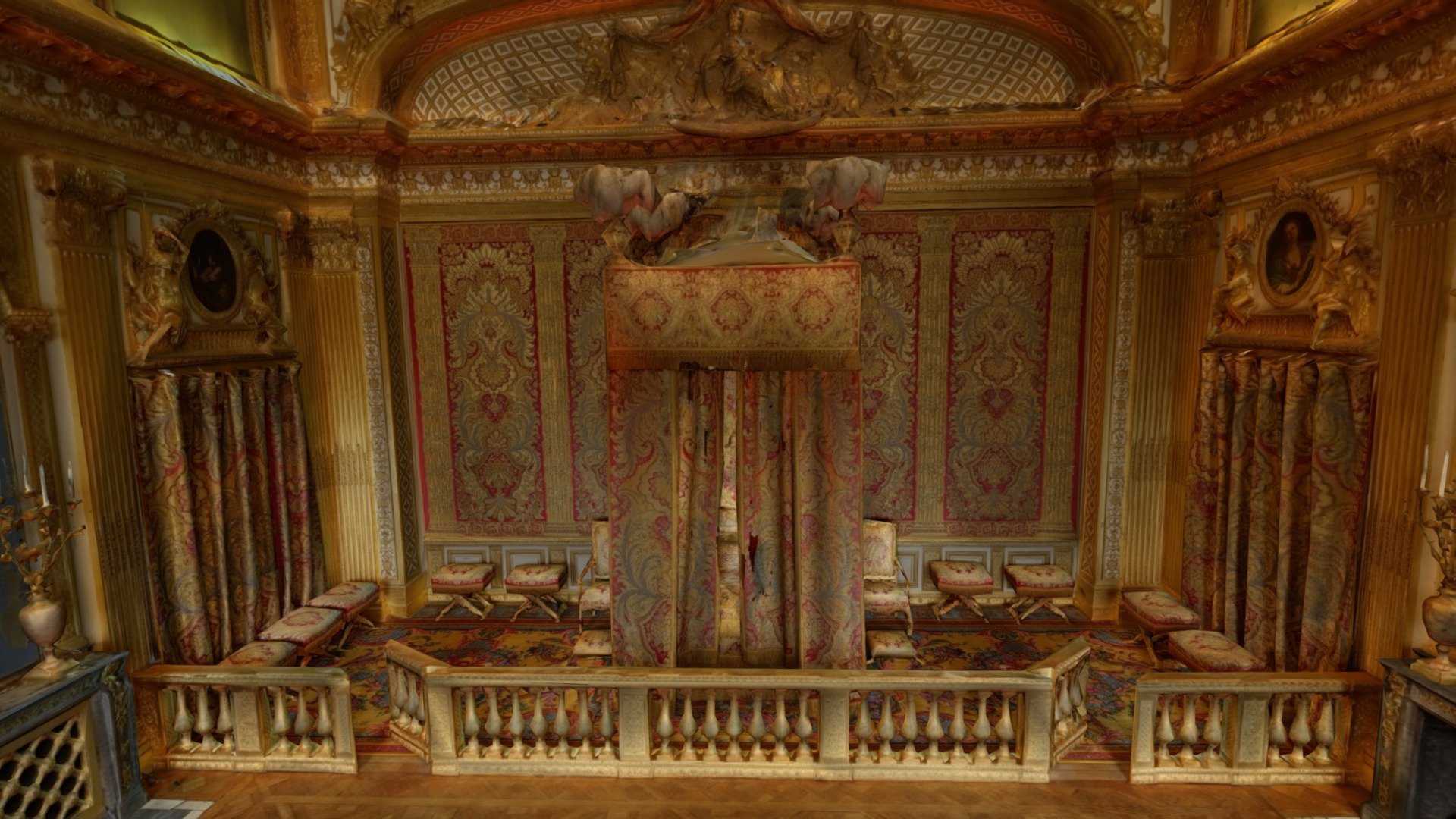 3D Printable Fides in The Palace of Versailles, France by Scan The