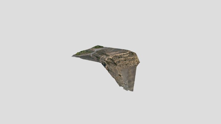 Falaise Leucate 3D Model