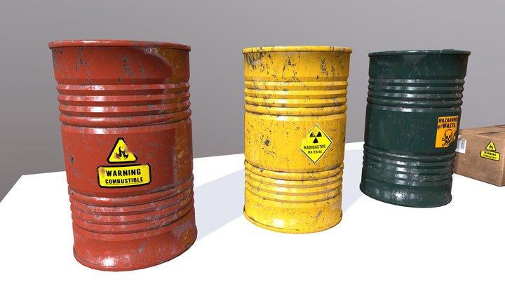 Nymn's 3D Assets - Vol01 "Props" 3D Model