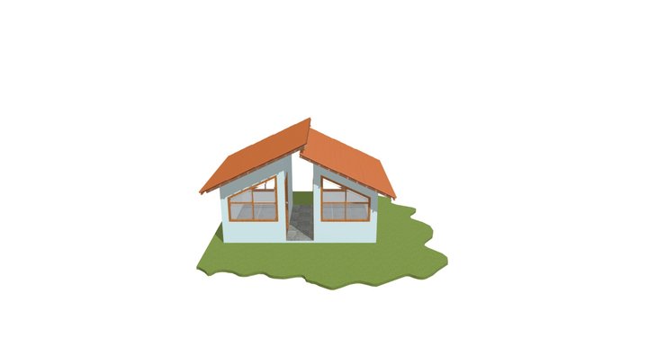 Projeto Residencial - Arquivo SketchUp para rend 3D Model
