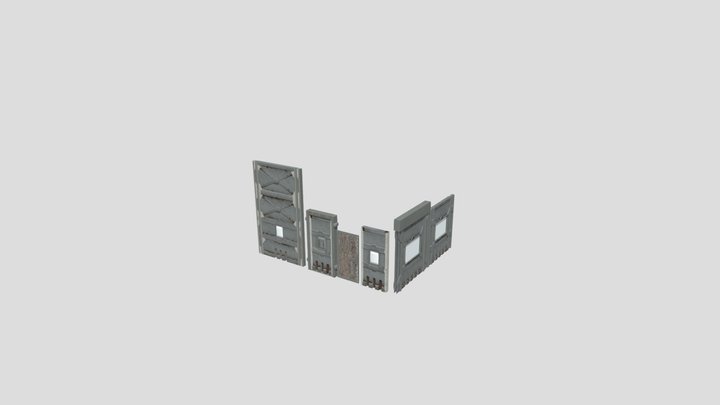 Poppy Playtime 4 Ending Doors 3D Model