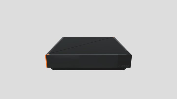 Décodeur Orange TV 3D Model