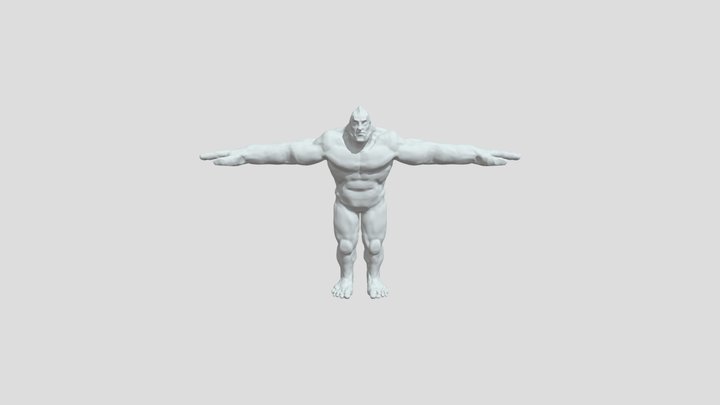 2021-01-09 Rockbeast 3D Model