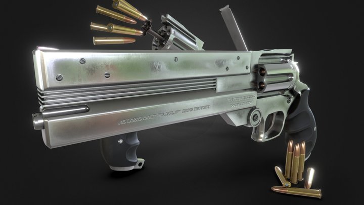AGL Arms .45 Long Colt (Trigun) 3D Model
