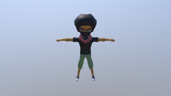 Kwoolfork P04 Character Modeling Kage 3D Model