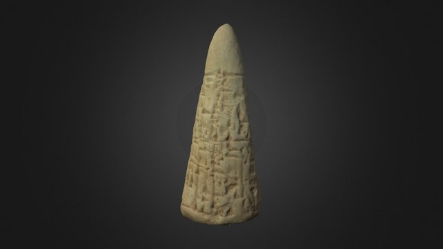 Foundation cone 3D Model