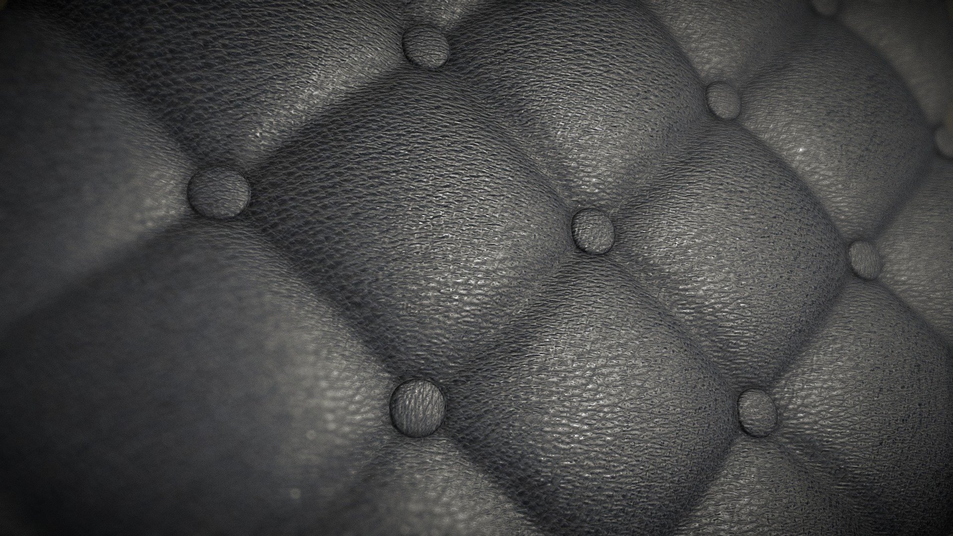 Leather Pillow Button Texture.