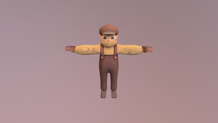 Hotel traveler 3D Model