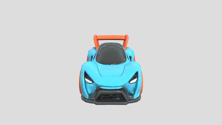 Speedy_ Racer_texture 3D Model