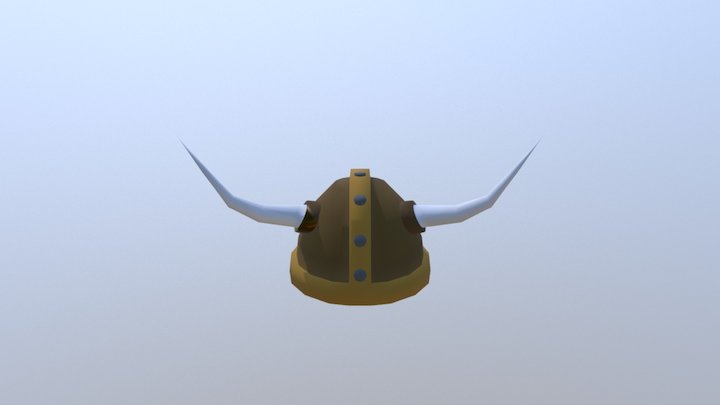 Viking Helmet 3D Model