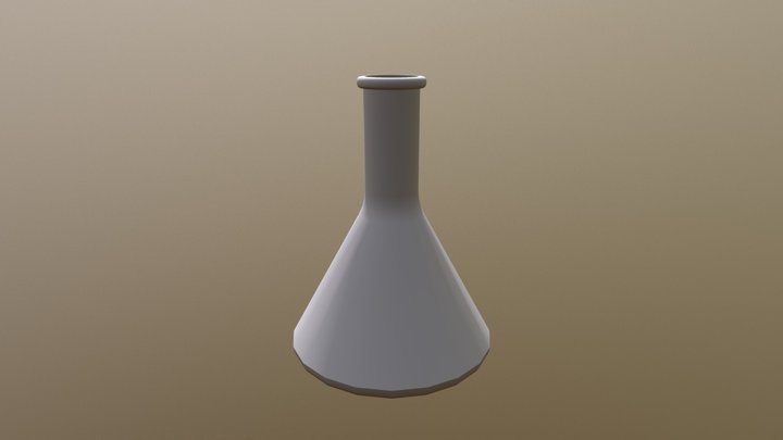 Flask 3D Model