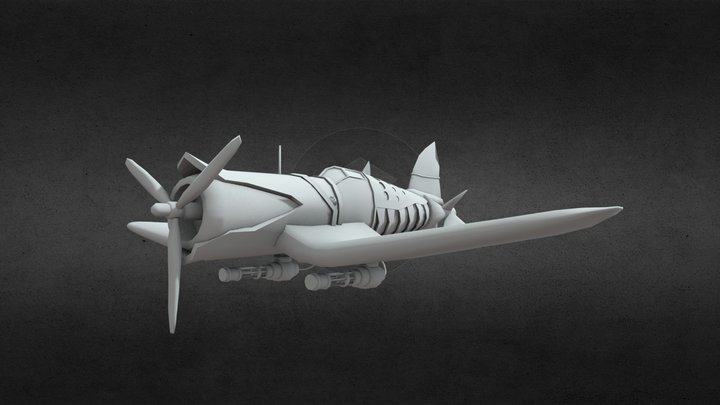 DAE - JinxWinx Airplane 3D Model