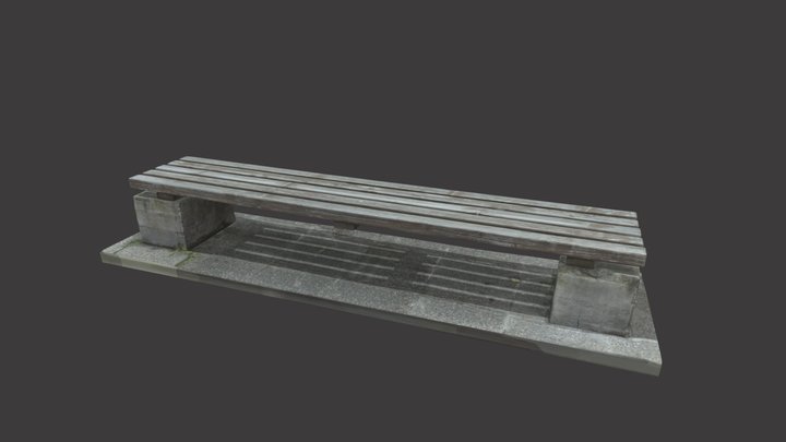 ParkBech 3D Model