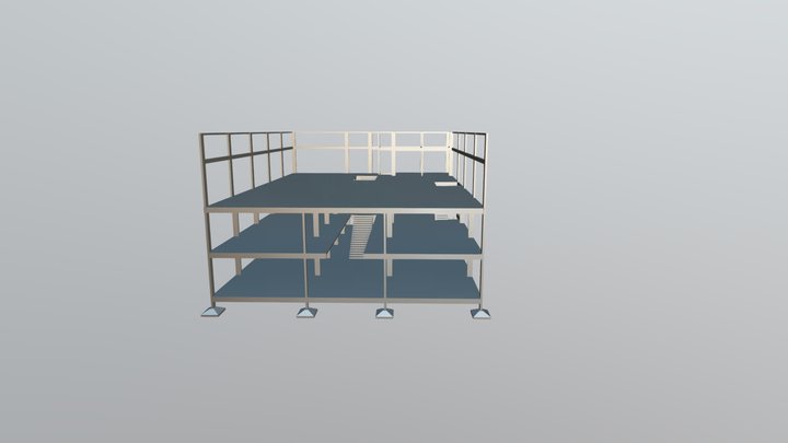 Galeria Sr Fernando - Vista3D- Estrutural 3D Model