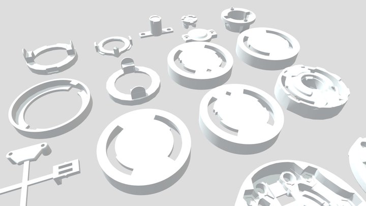 Beyblade Burst 3D Modelling Kit 3D Model