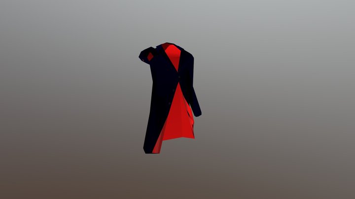 The 12th Doctor's Coat 3D Model