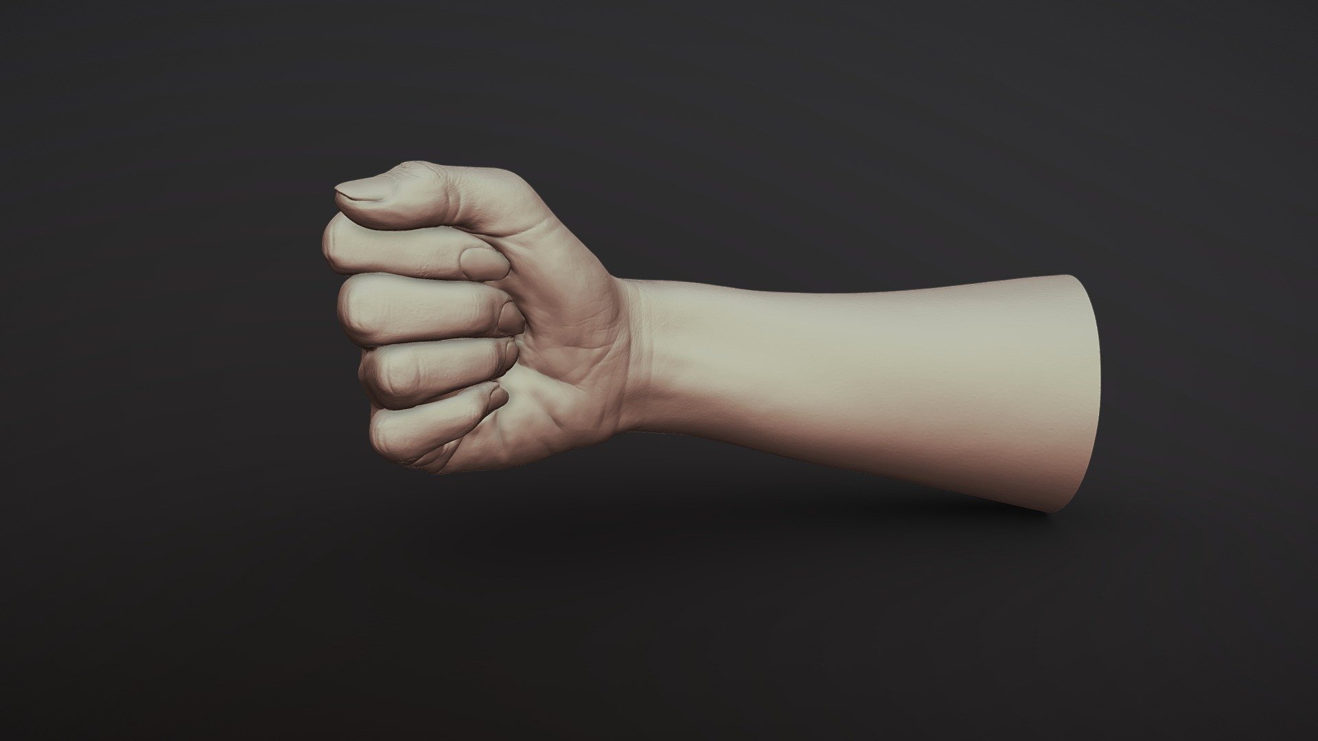 Realistic Female Hand Sculpt 1