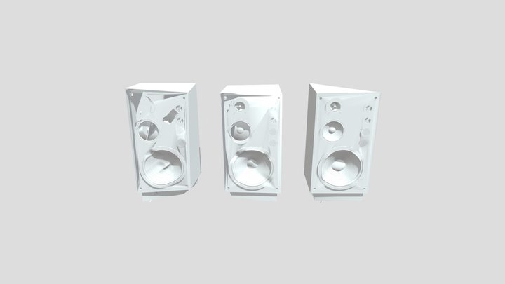 Speaker brute broken head 3D Model