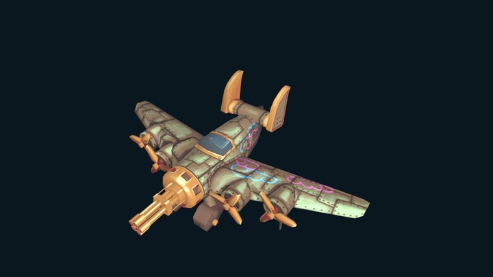 Jinx Plane 3D Model