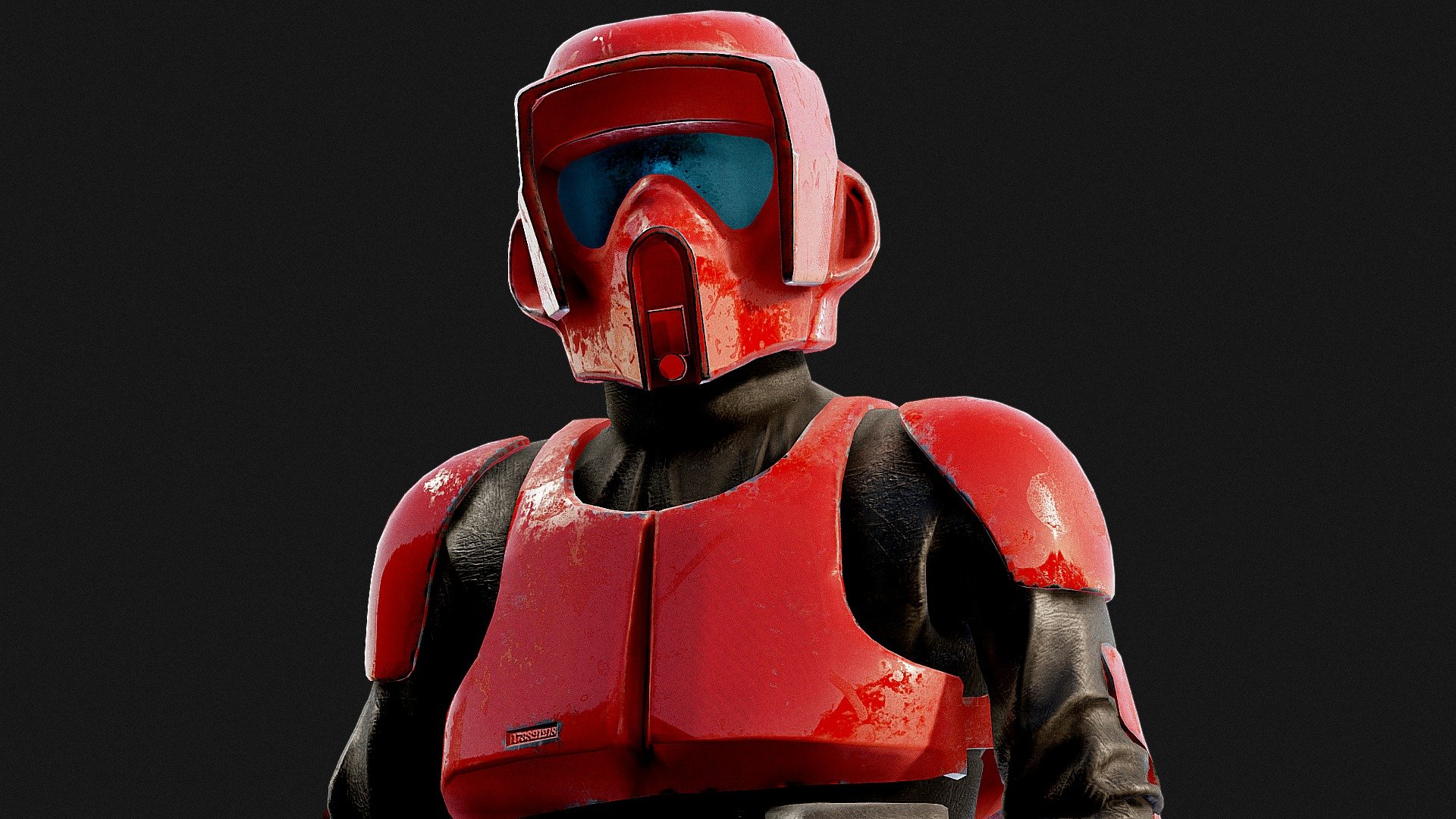 Reconnaissance-Trooper (Rigged) RED - Buy Royalty Free 3D model by ...