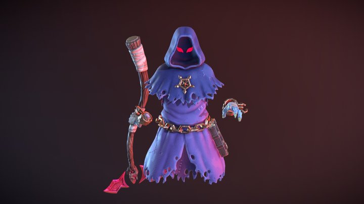 Reaper Stylized 3D Model