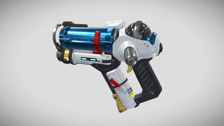 Endothermic Blaster from Overwatch 3D Model