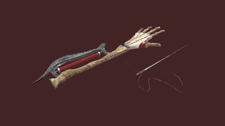 Huggins - Weapon Model 3D Model
