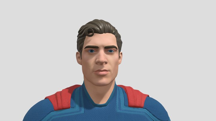 Fornite james gunn Superman 3D Model
