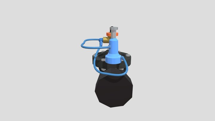 Pressure Relief Valve 3D Model