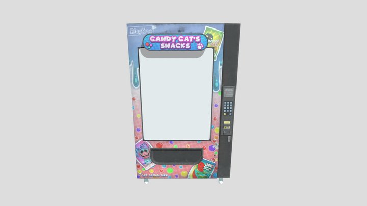 Poppy playtime 3 snack machine 3D Model