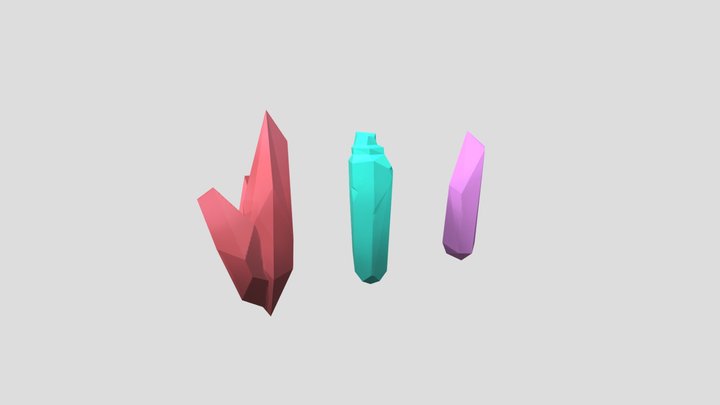 Cristais 3D Model