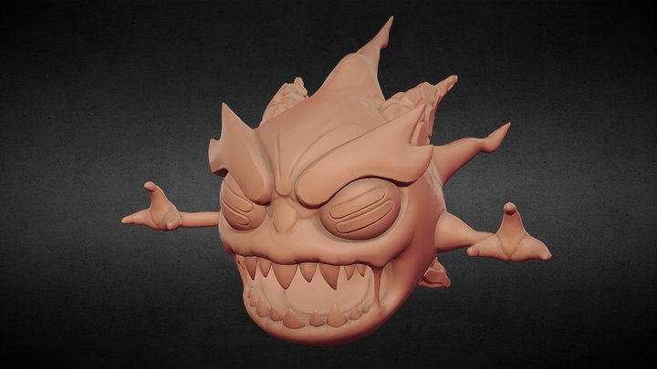 Creature sculpt 3D Model