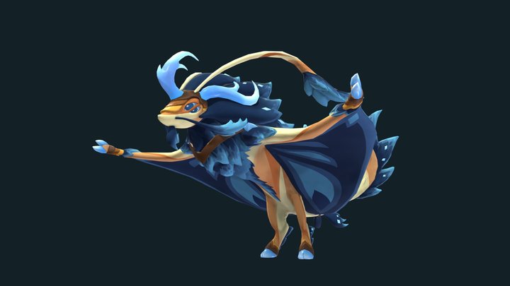 Alpha Lusewing 3D Model