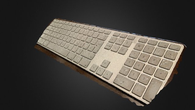 Mac keyboard 3D Model
