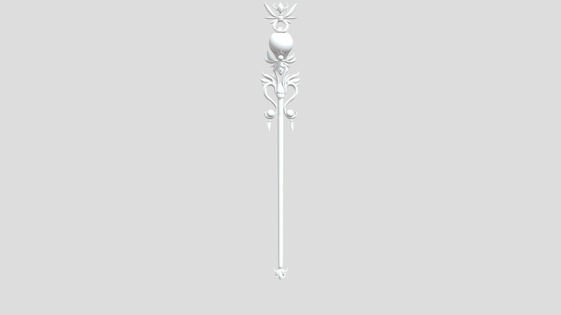Magical Staff - Download Free 3D model by zoa (@anthzoa) [b782cf4 ...