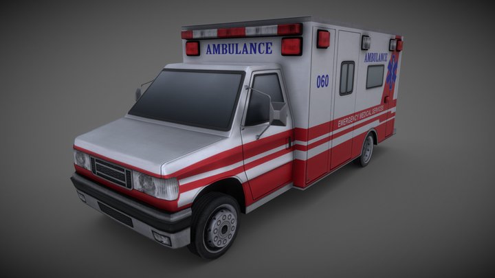 Ambulance 3D Model