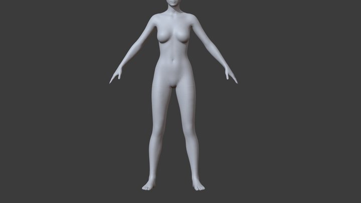 female 3D Model